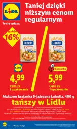 Gazetka promocyjna Lidl - Gazetka ważna od 10.09 do 12.09 - Gazetka - ważna od 12.09 do 12.09.2026 - strona 32 - produkty: Lubella, Makaron, Por, Bell, Dron, Bella