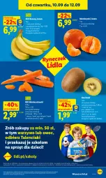 Gazetka promocyjna Lidl - Gazetka ważna od 10.09 do 12.09 - Gazetka - ważna od 12.09 do 12.09.2026 - strona 41 - produkty: Mandarynki, Banany, Kiwi, Dzieci