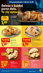 Gazetka promocyjna Lidl - Gazetka ważna od 10.09 do 12.09 - Gazetka - ważna od 12.09 do 12.09.2026 - strona 45 - produkty: Kurczak, Ser, Por, Rogal, Gouda, Kebab