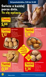 Gazetka promocyjna Lidl - Gazetka ważna od 10.09 do 12.09 - Gazetka - ważna od 12.09 do 12.09.2026 - strona 46 - produkty: Sok, Por, Bułka fitness, Rust, Bułka