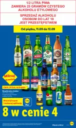 Gazetka promocyjna Lidl - Gazetka ważna od 10.09 do 12.09 - Gazetka - ważna od 12.09 do 12.09.2026 - strona 5 - produkty: Piwa