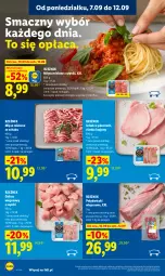 Gazetka promocyjna Lidl - Gazetka ważna od 10.09 do 12.09 - Gazetka - ważna od 12.09 do 12.09.2026 - strona 50 - produkty: Mięso mielone z szynki, Mięso mielone, Mięso