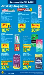 Gazetka promocyjna Lidl - Gazetka ważna od 10.09 do 12.09 - Gazetka - ważna od 12.09 do 12.09.2026 - strona 78 - produkty: Gillette Venus, Pasta do zębów, Venus, Lacalut, Gillette, Colgate, Sensodyne, LG