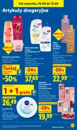 Gazetka promocyjna Lidl - Gazetka ważna od 10.09 do 12.09 - Gazetka - ważna od 12.09 do 12.09.2026 - strona 79 - produkty: Elseve, Ser, Rum, Gra, Maska do twarzy, Serum, Szampon, Odżywka, Maska, Nivea