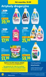 Gazetka promocyjna Lidl - Gazetka ważna od 10.09 do 12.09 - Gazetka - ważna od 12.09 do 12.09.2026 - strona 82 - produkty: Por, Gra, Coccolino, Persil, Portal, Laur, Płyn do płukania, Mola, Kapsułki do prania