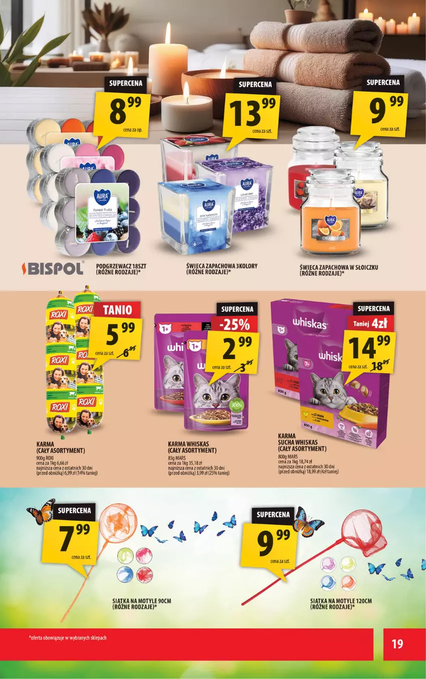 Gazetka promocyjna Arhelan - Gazetka - ważna 18.07 do 27.07.2025 - strona 19 - produkty: Mars, Whiskas