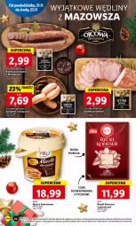 Gazetka promocyjna Lidl - GAZETKA - Gazetka - ważna od 23.11 do 23.11.2022 - strona 26 - produkty: Masło klarowane, Kiełbasa wiejska, Ser, Por, Szynka premium, Serdelki, Szynka, Masło, Kiełbasa