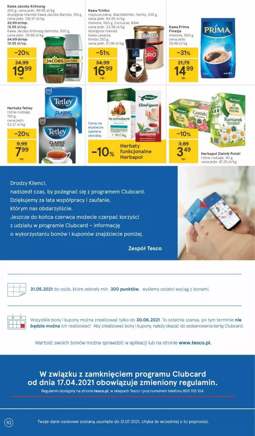 Gazetka promocyjna Tesco - Tesco gazetka - przyszły tydzień - ważna 29.04 do 05.05.2021 - strona 10 - produkty: Dzieci, Fa, Gra, Herbapol, Herbata, Por, Tetley