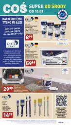 Gazetka promocyjna Aldi - COŚ na przyszły tydzień - Gazetka - ważna od 14.01 do 14.01.2023 - strona 5 - produkty: Piec, Mata ochronna, Klej, Lakier, Masa szpachlowa, LG, Fa