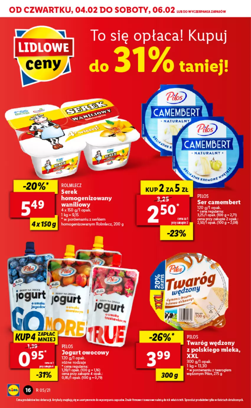 Gazetka promocyjna Lidl - GAZETKA - ważna 04.02 do 06.02.2021 - strona 16