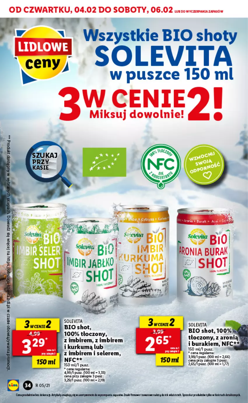 Gazetka promocyjna Lidl - GAZETKA - ważna 04.02 do 06.02.2021 - strona 34