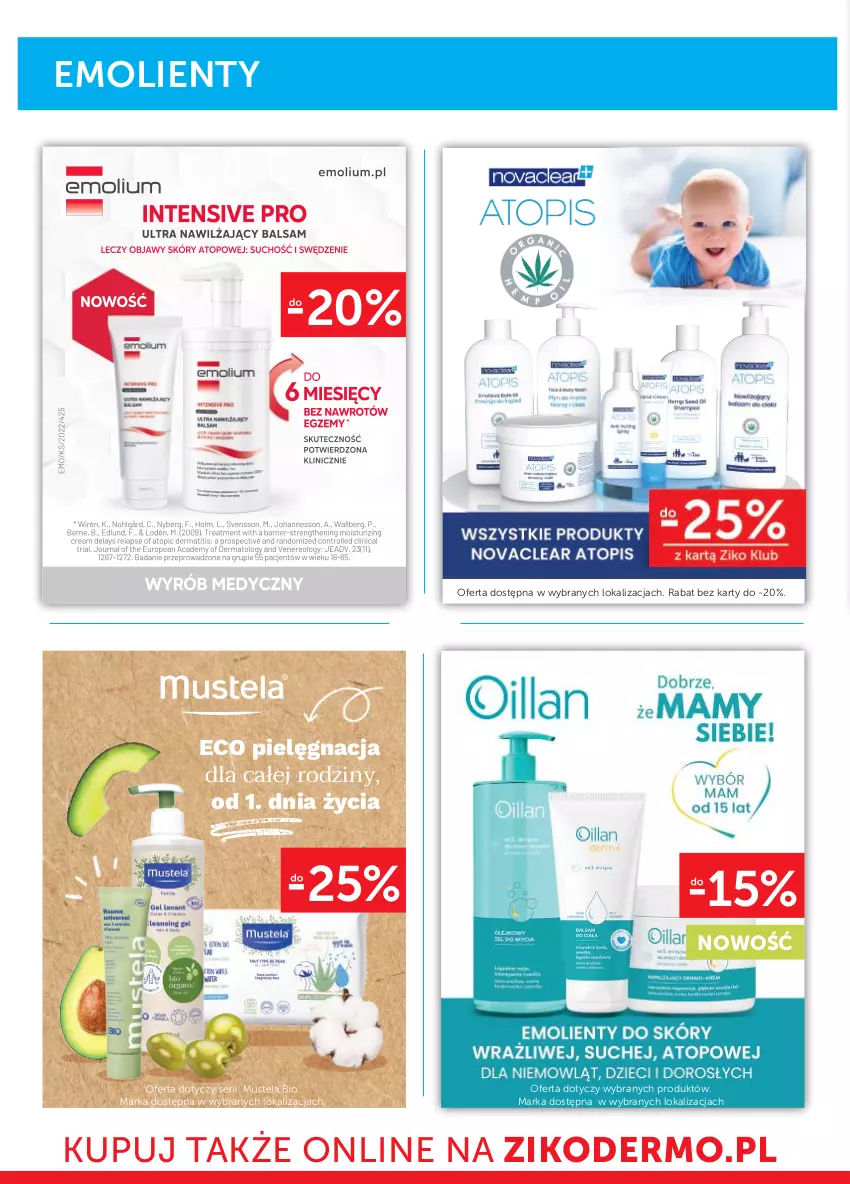 Gazetka promocyjna Ziko - Gazetka Ziko Dermo - ważna 15.06 do 28.06.2023 - strona 16 - produkty: Mus, Mustela, Ser