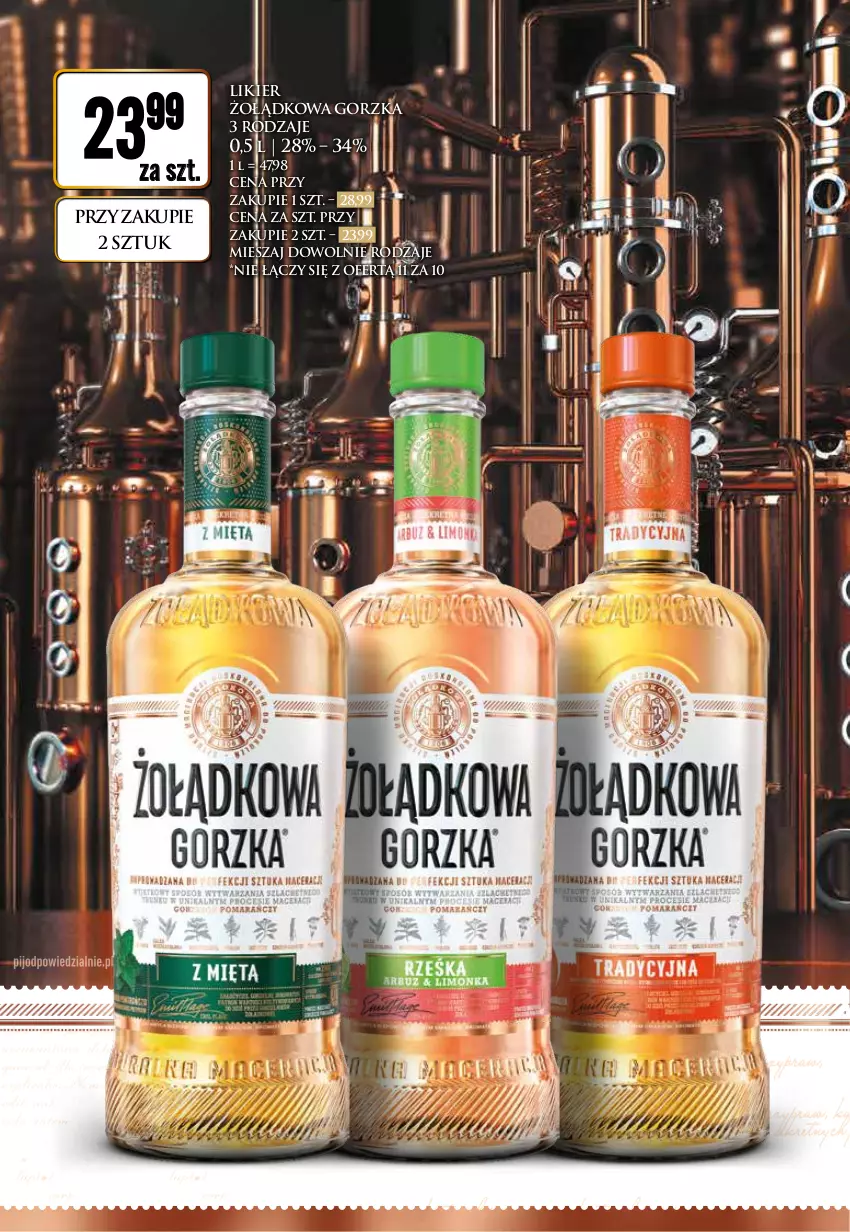 Gazetka promocyjna Dino - Katalog alkoholowy / kwiecień 2024 - ważna 22.04 do 28.04.2024 - strona 10 - produkty: Likier