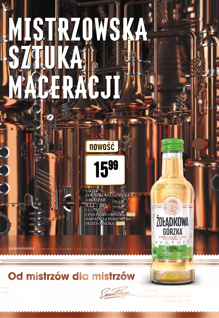 Gazetka promocyjna Dino - Katalog alkoholowy / kwiecień 2024 - ważna 22.04 do 28.04.2024 - strona 11 - produkty: Likier