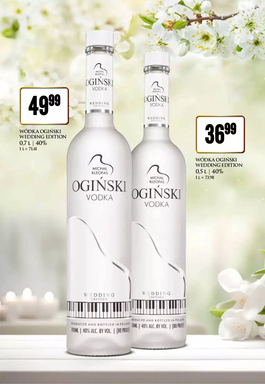 Gazetka promocyjna Dino - Katalog alkoholowy / kwiecień 2024 - ważna 22.04 do 28.04.2024 - strona 3 - produkty: Ogiński, Wódka