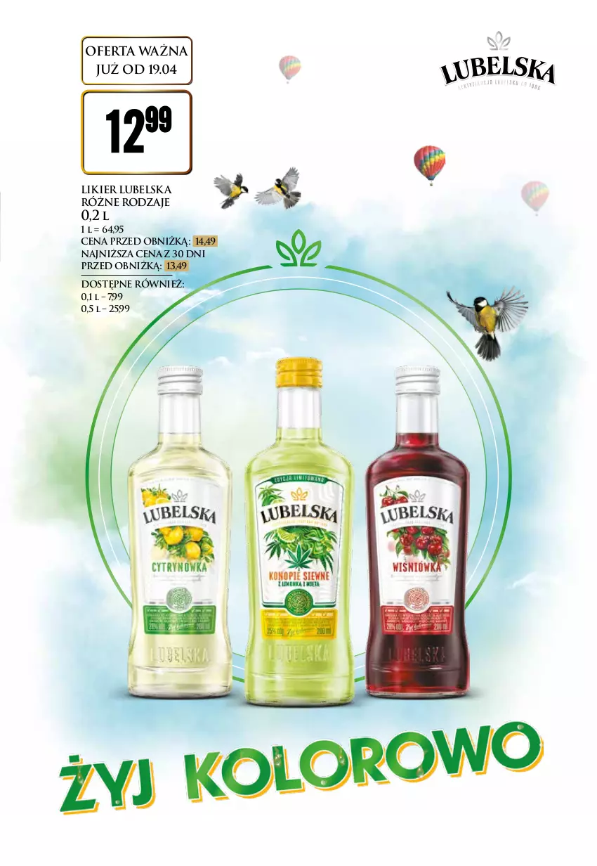 Gazetka promocyjna Dino - Katalog alkoholowy / kwiecień 2024 - ważna 22.04 do 28.04.2024 - strona 9 - produkty: Likier