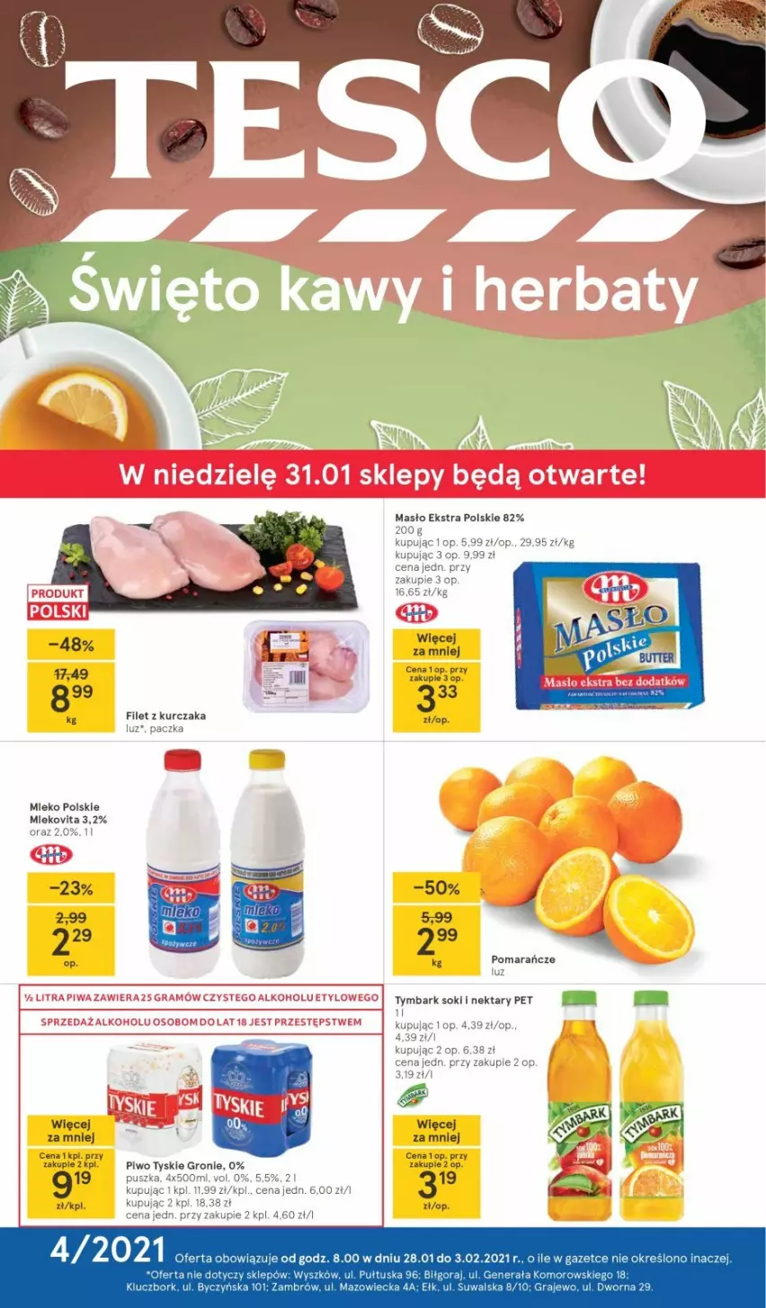 Gazetka promocyjna Tesco - Tesco gazetka - przyszły tydzień - ważna 28.01 do 03.02.2021 - strona 1