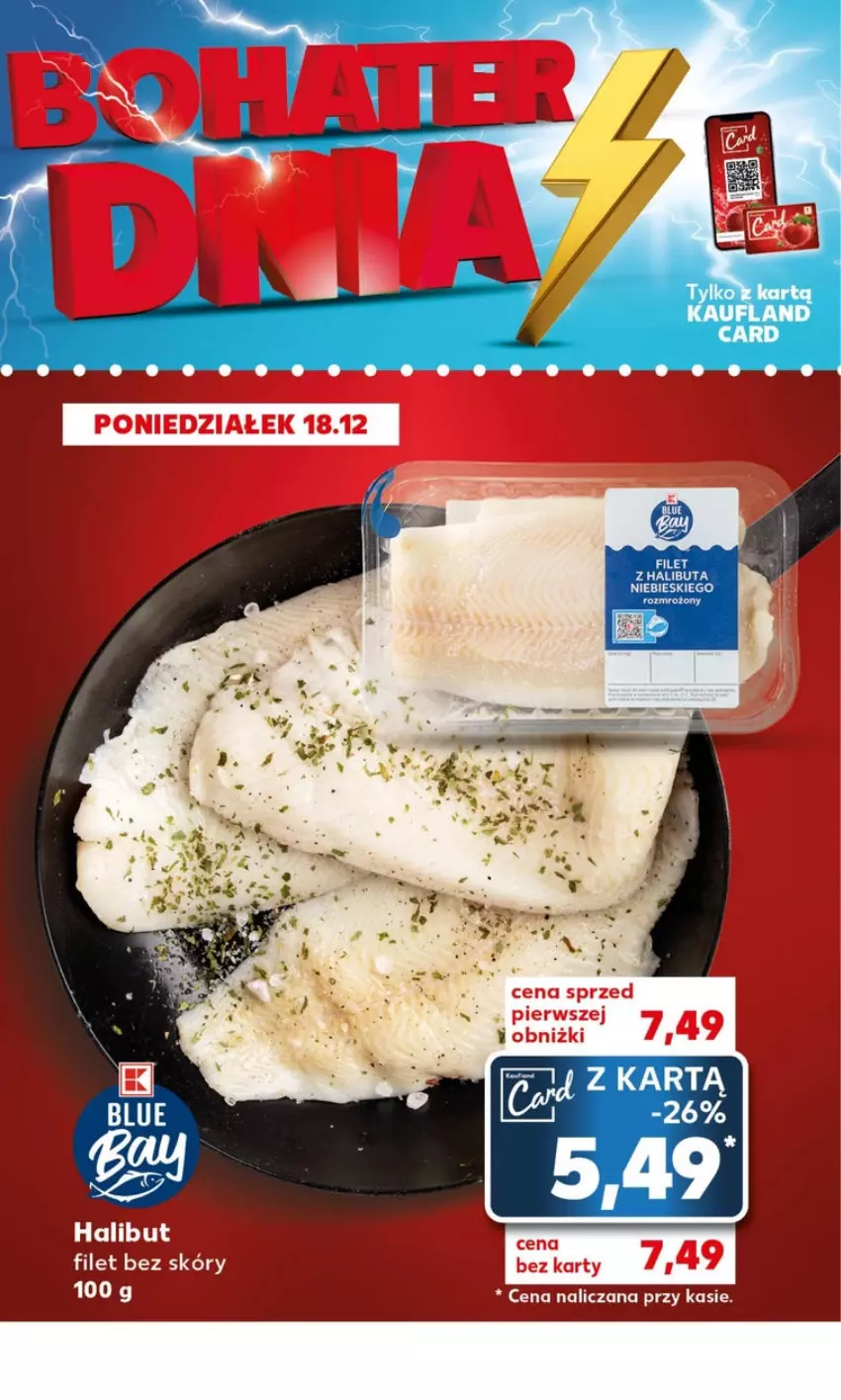 Gazetka promocyjna Kaufland - ważna 18.12 do 19.12.2023 - strona 12 - produkty: Halibut