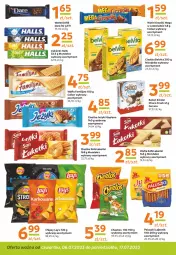 Gazetka promocyjna Gama - Gazetka Gama - Gazetka - ważna od 06.07 do 06.07.2024 - strona 4 - produkty: BelVita, Goplana, Ciastka, Cheetos, Lajkonik, Cukier, Jeżyki, Chipsy, LANA, Grześki, Ferrero, Baton, Cukierki, Halls, Kinder, Fa