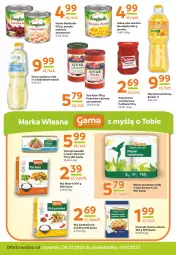 Gazetka promocyjna Gama - Gazetka Gama - Gazetka - ważna od 06.07 do 06.07.2024 - strona 8 - produkty: Koncentrat pomidorowy, Sos, Ryż, Papier, Orzeszki, Bonduelle, Kawa, Papier toaletowy, Bartek, Fasola, Podravka, Tuńczyk, Olej rzepakowy, Pudliszki, Olej słonecznikowy, Orzeszki ziemne, Olej, Ryż biały, Kukurydza, Fa