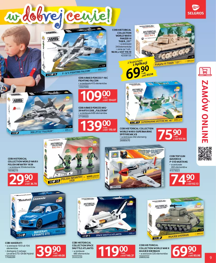 Gazetka promocyjna Selgros - Katalog Dzień Dziecka - ważna 18.05 do 31.05.2023 - strona 9 - produkty: Alcon, Fa, Mus, Rum, Ser, Tiger, Top