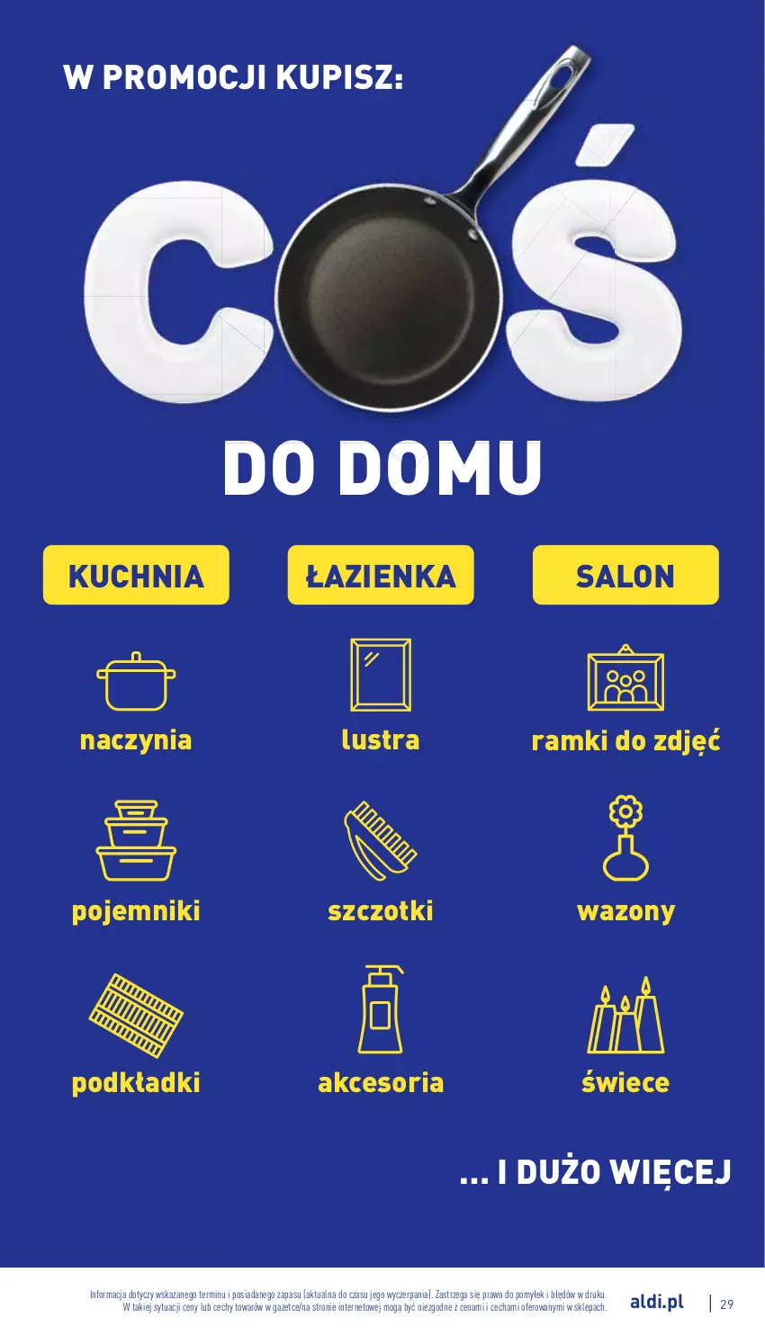 Gazetka promocyjna Aldi - Pełny katalog - ważna 17.10 do 22.10.2022 - strona 29 - produkty: Kuchnia, Podkład, Pojemnik, Wazon