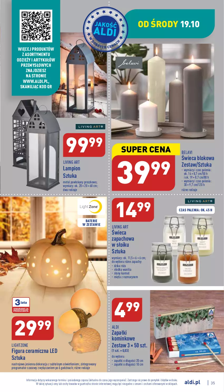 Gazetka promocyjna Aldi - Pełny katalog - ważna 17.10 do 22.10.2022 - strona 35 - produkty: Dzika róża, Gra, Lampion, Mięta, Rama, Róża