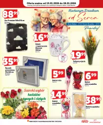 Gazetka promocyjna Topaz - Gazetka - Gazetka - ważna od 21.01 do 21.01.2026 - strona 27 - produkty: Top, Koc, Zaparzacz, Tulipan, Róża, Ręcznik, Bukiet, Kubek