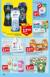 Gazetka promocyjna Auchan - Gazetka przeNISKIE CENY – Przekorzyści cenowe Hipermarkety - Gazetka - ważna od 28.09 do 28.09.2022 - strona 20 - produkty: Płyn do prania, Top, Por, Gin, Papier, Jaja, Tablet, Mleczko do prania, Perełki zapachowe, Odplamiacz, Vizir, Mleczko, Płyn do płukania, Ręcznik, Rolki, Chusteczki, Fairy, Zmywarki, Tabletki do zmywarki, Lenor, Fa