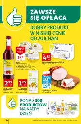 Gazetka promocyjna Auchan - Gazetka przeNISKIE CENY – Przekorzyści cenowe Hipermarkety - Gazetka - ważna od 28.09 do 28.09.2022 - strona 6 - produkty: Piec, Ser, Pasztet, Sałat, Szynka, Syrop, Ser sałatkowo-kanapkowy, Przyprawa uniwersalna