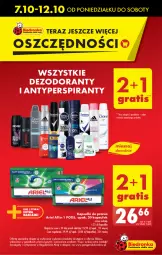 Gazetka promocyjna Biedronka - Od poniedzialku - Gazetka - ważna od 12.10 do 12.10.2024 - strona 11 - produkty: Dezodorant, Klej, Tera, Ariel, Kapsułki do prania, Antyperspirant