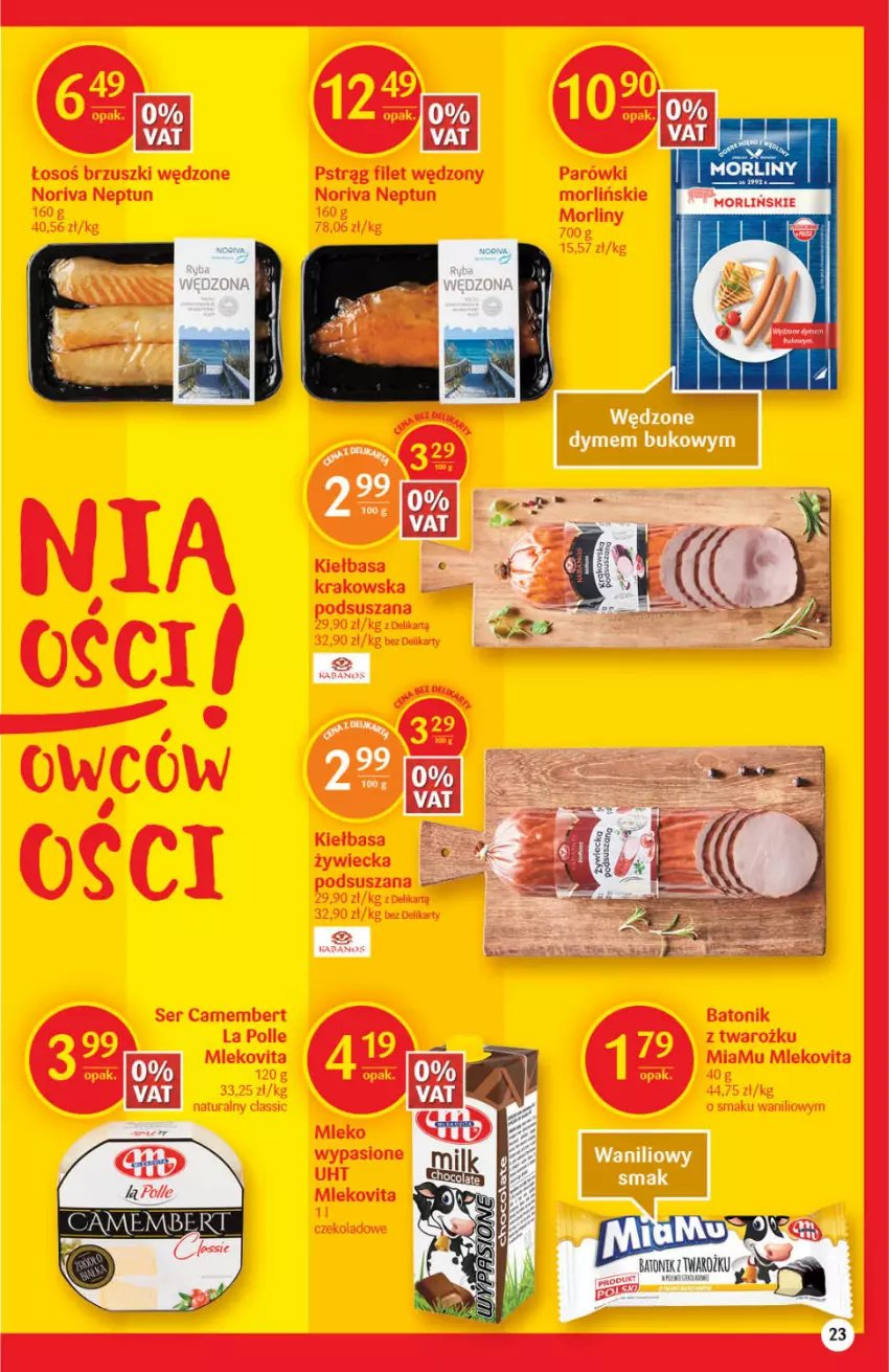 Gazetka promocyjna Delikatesy Centrum - Gazetka DC11 - ważna 17.03 do 23.03.2022 - strona 23