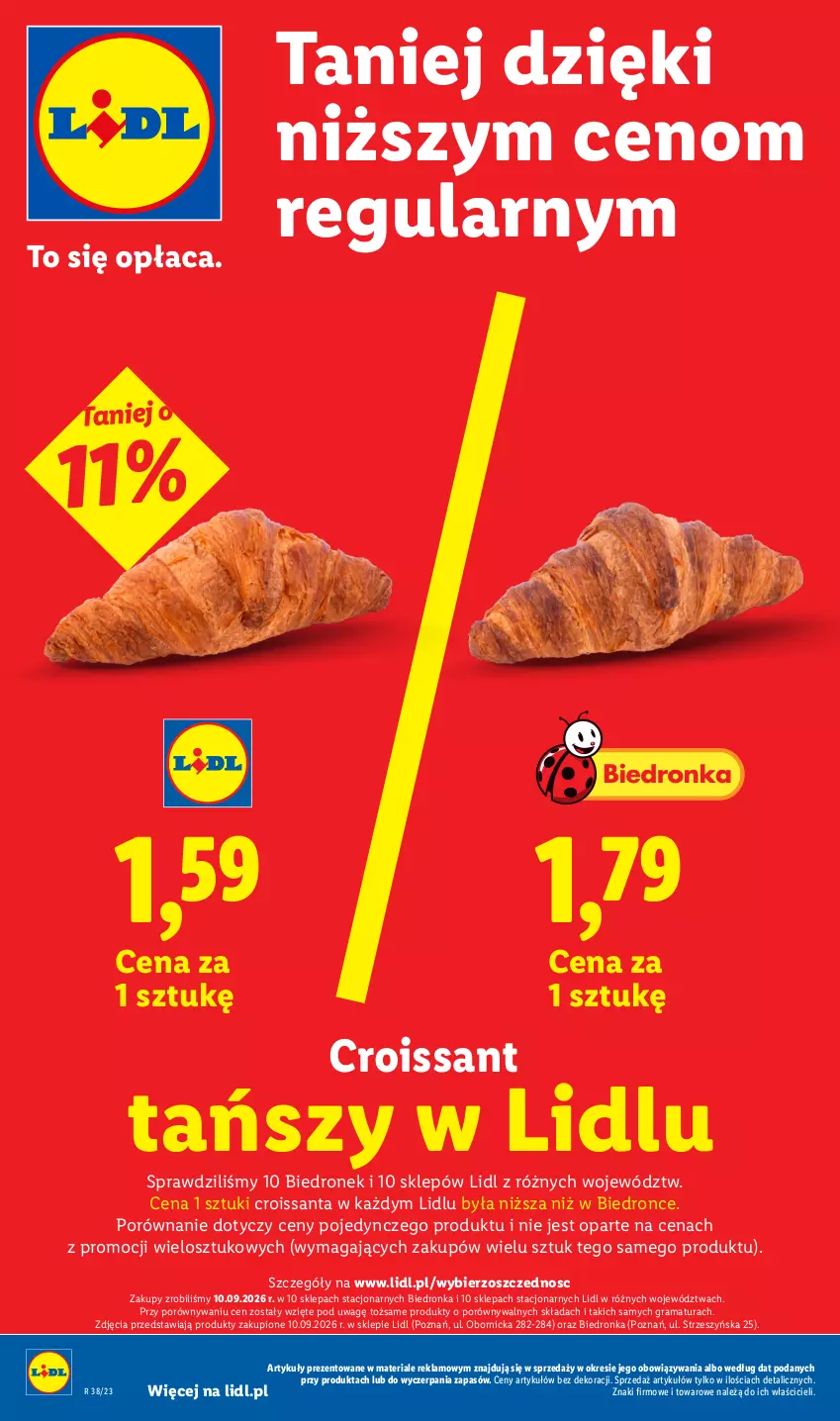 Gazetka promocyjna Lidl - Gazetka ważna od 17.09 do 19.09 - ważna 17.09 do 19.09.2026 - strona 2 - produkty: Croissant, Dron, Gra, Por, Rama
