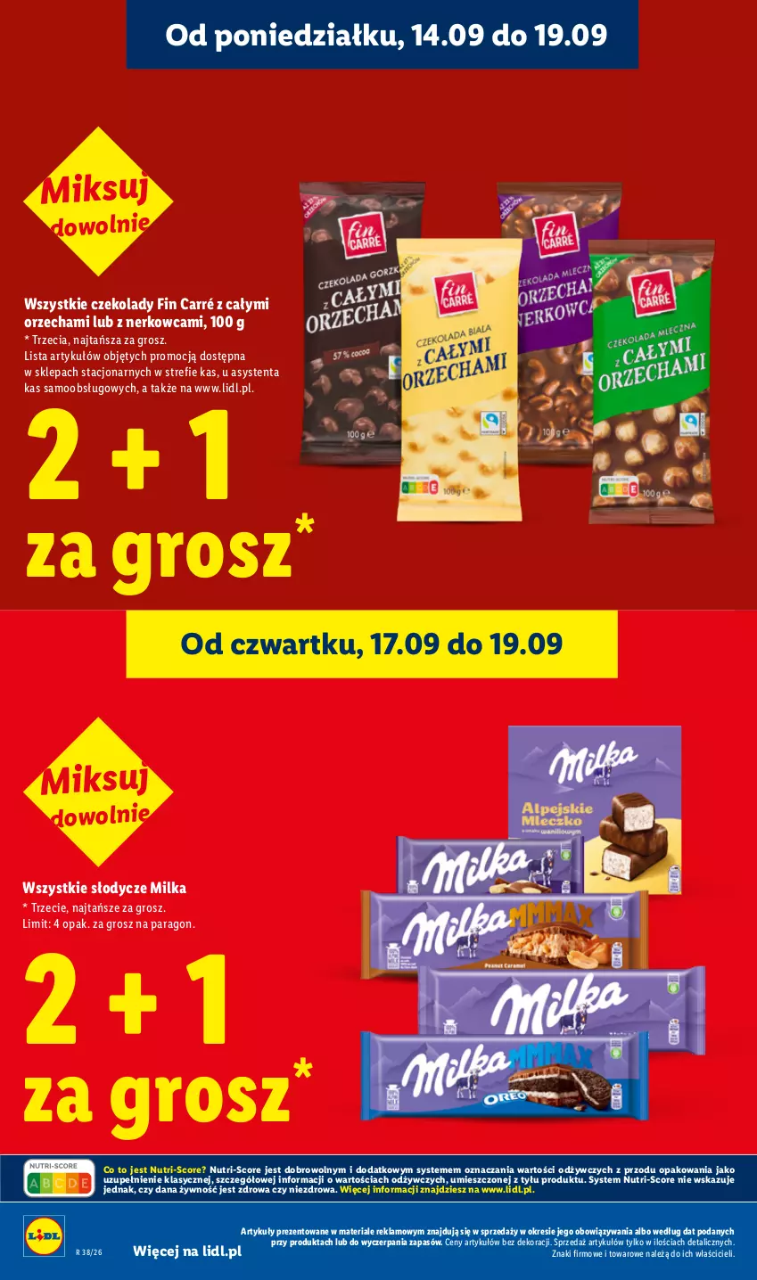 Gazetka promocyjna Lidl - Gazetka ważna od 17.09 do 19.09 - ważna 17.09 do 19.09.2026 - strona 26 - produkty: Milka