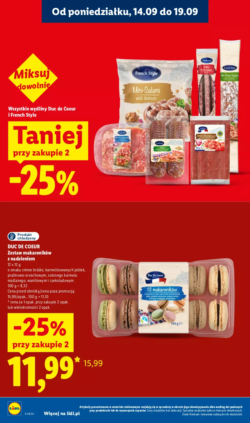 Gazetka promocyjna Lidl - Gazetka ważna od 17.09 do 19.09 - ważna 17.09 do 19.09.2026 - strona 28 - produkty: Crème brûlée, Makaron