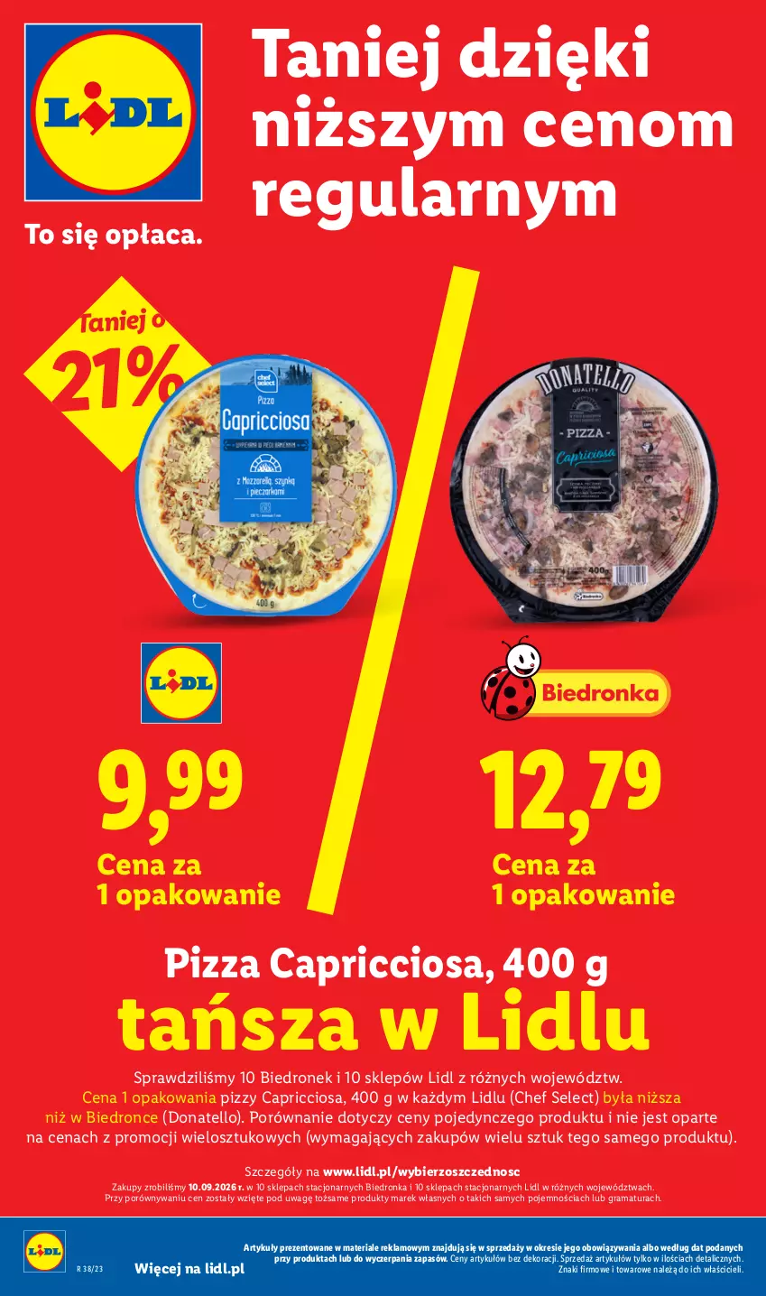 Gazetka promocyjna Lidl - Gazetka ważna od 17.09 do 19.09 - ważna 17.09 do 19.09.2026 - strona 8 - produkty: Dron, Gra, Pizza, Por, Rama