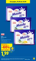 Gazetka promocyjna Lidl - Gazetka ważna od 17.09 do 19.09 - Gazetka - ważna od 19.09 do 19.09.2026 - strona 11 - produkty: Pilos, Masło