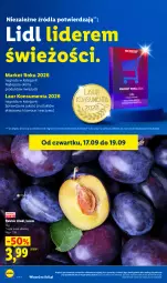 Gazetka promocyjna Lidl - Gazetka ważna od 17.09 do 19.09 - Gazetka - ważna od 19.09 do 19.09.2026 - strona 40 - produkty: Warzywa, Laur, Owoce