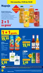 Gazetka promocyjna Lidl - Gazetka ważna od 17.09 do 19.09 - Gazetka - ważna od 19.09 do 19.09.2026 - strona 64 - produkty: Sok, Gra, Napoje, Napój gazowany, Galaretka, Smoothie, Syrop, Gala, Napój