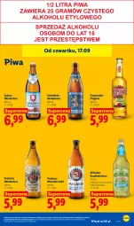 Gazetka promocyjna Lidl - Gazetka ważna od 17.09 do 19.09 - Gazetka - ważna od 19.09 do 19.09.2026 - strona 69 - produkty: Piwa, Gin, Desperados