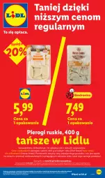 Gazetka promocyjna Lidl - Gazetka ważna od 17.09 do 19.09 - Gazetka - ważna od 19.09 do 19.09.2026 - strona 7 - produkty: Pierogi, Por, Gra, Rama, Dron