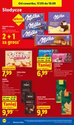 Gazetka promocyjna Lidl - Gazetka ważna od 17.09 do 19.09 - Gazetka - ważna od 19.09 do 19.09.2026 - strona 72 - produkty: Schogetten, Wawel, Czekolada, Toffifee, Milka