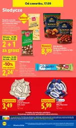 Gazetka promocyjna Lidl - Gazetka ważna od 17.09 do 19.09 - Gazetka - ważna od 19.09 do 19.09.2026 - strona 74 - produkty: Princessa, Cukier, Migdały, Milky Way, Cukierki, Mango
