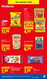 Gazetka promocyjna Lidl - Gazetka ważna od 17.09 do 19.09 - Gazetka - ważna od 19.09 do 19.09.2026 - strona 75 - produkty: Gra, Croissant, Lizaki, Haribo, Milka