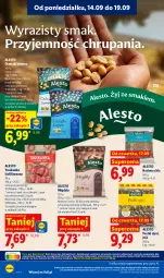 Gazetka promocyjna Lidl - Gazetka ważna od 17.09 do 19.09 - Gazetka - ważna od 19.09 do 19.09.2026 - strona 78 - produkty: Gra, Orzeszki, Migdały, Chia, O nas, Pestki dyni, Orzeszki ziemne, Grafika