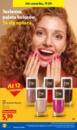 Gazetka promocyjna Lidl - Gazetka ważna od 17.09 do 19.09 - Gazetka - ważna od 19.09 do 19.09.2026 - strona 86 - produkty: Gra, Paleta, Lakier do paznokci, Lakier, Grafika