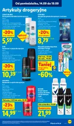 Gazetka promocyjna Lidl - Gazetka ważna od 17.09 do 19.09 - Gazetka - ważna od 19.09 do 19.09.2026 - strona 87 - produkty: Corega, Rexona, Aquafresh, Old Spice, Dezodorant, Str8, Antyperspirant, Sensodyne