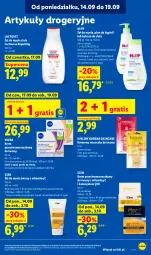 Gazetka promocyjna Lidl - Gazetka ważna od 17.09 do 19.09 - Gazetka - ważna od 19.09 do 19.09.2026 - strona 89 - produkty: Płyn do kąpieli, HiPP, Gra, Eveline, Balsam do ciała, Krem przeciwzmarszczkowy, Mars, Nivea