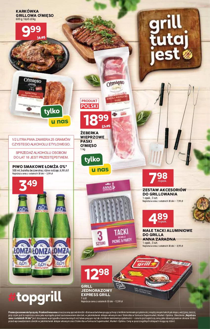 Gazetka promocyjna Stokrotka - Supermarket - ważna 21.05 do 27.05.2026 - strona 21 - produkty: Gra, Grill, Mięso, Optima, Owoce, Piwa, Piwo, Warzywa