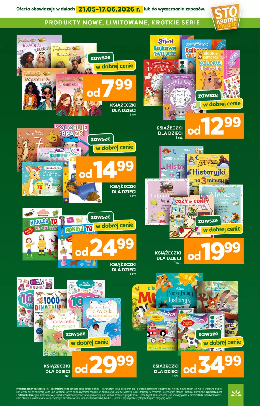 Gazetka promocyjna Stokrotka - Supermarket - ważna 21.05 do 27.05.2026 - strona 41 - produkty: Dzieci, Mięso, Optima, Owoce, Warzywa
